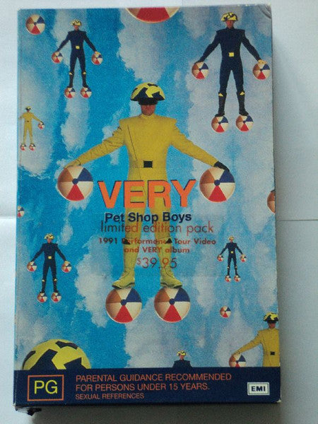 Pet Shop Boys : Very (CD, Album + VHS, Promo + Box, Comp, Ltd)