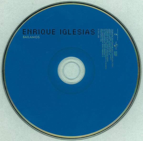 Enrique Iglesias : Bailamos (CD, Single, Car)