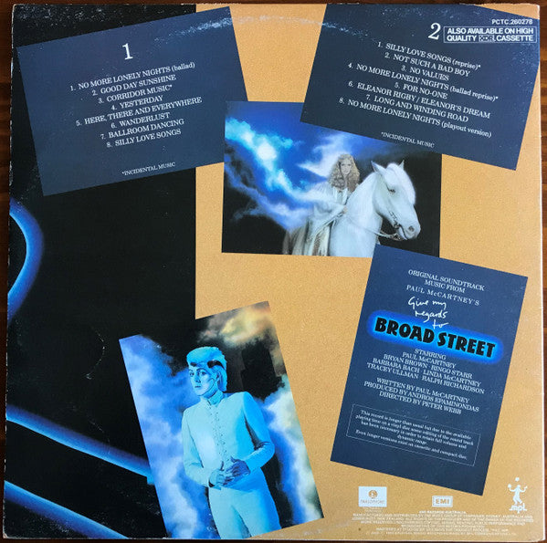 Paul McCartney : Give My Regards To Broad Street (LP, Album)