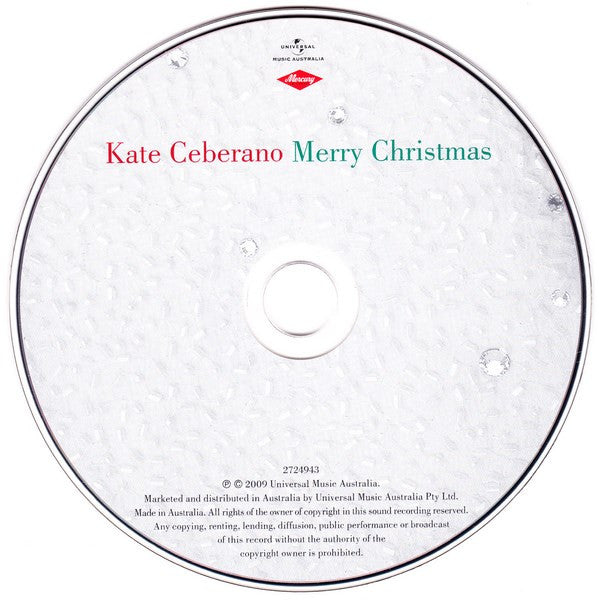 Kate Ceberano : Merry Christmas (CD, Album)