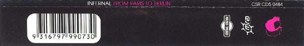 Infernal : From Paris To Berlin (CD, Single)