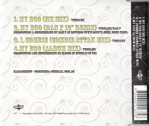Regurgitator : My Ego (CD, Single)