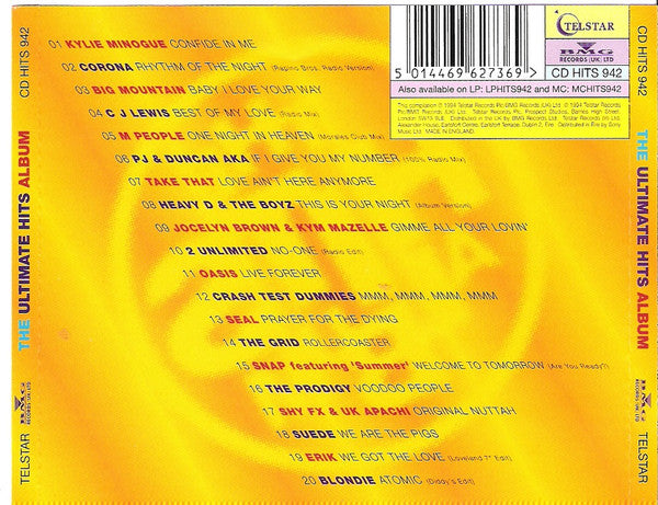 Various : The Ultimate Hits Album (20 Massive Chart Hits) (CD, Comp)