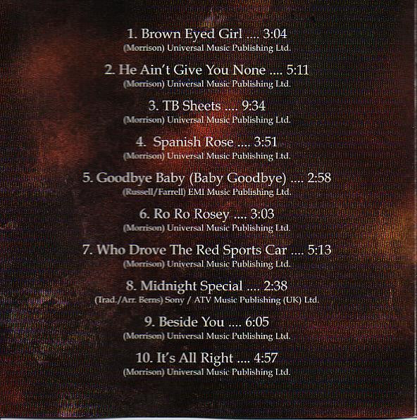 Van Morrison : Brown Eyed Girl (CD, Comp)