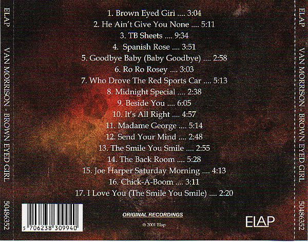 Van Morrison : Brown Eyed Girl (CD, Comp)