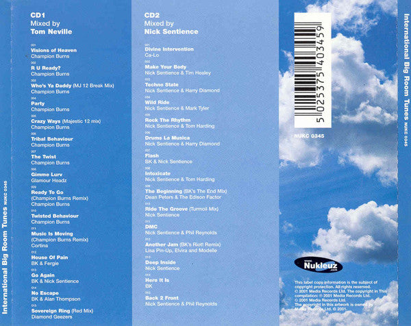 Various : International Big Room Tunes (2xCD, Comp, Mixed)