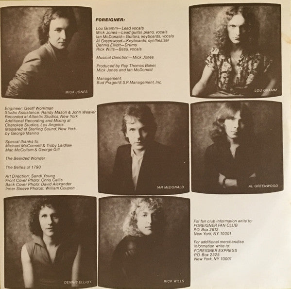 Foreigner : Head Games (LP, Album)