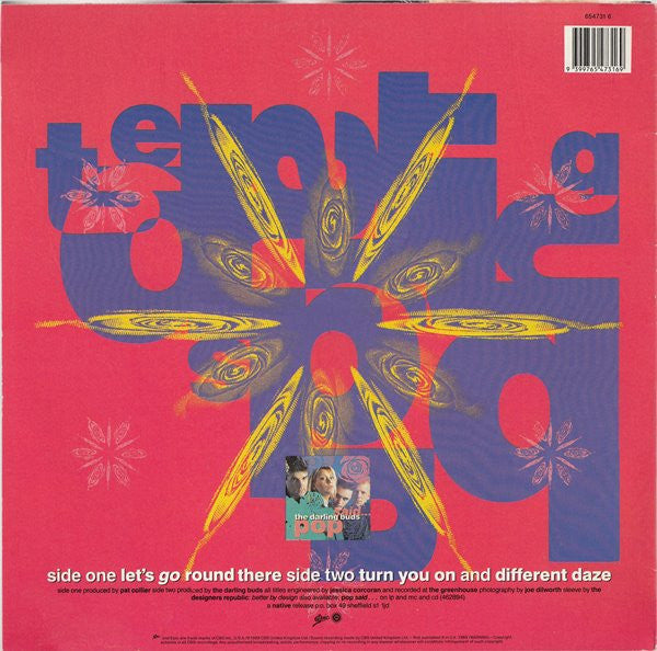 The Darling Buds : Let's Go Round There (12", Single)