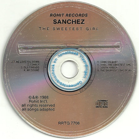 Sanchez : The Sweetest Girl (CD, Album)