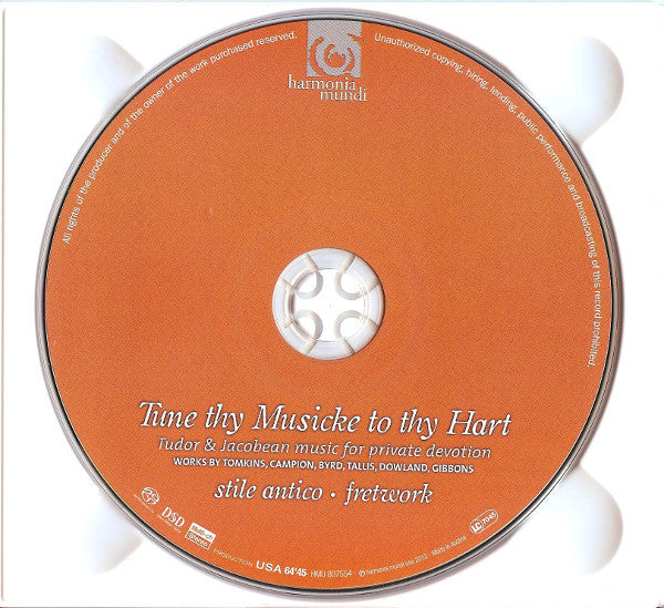 Stile Antico, Fretwork : Tune Thy Musicke To Thy Hart (SACD, Hybrid, Multichannel, Album)