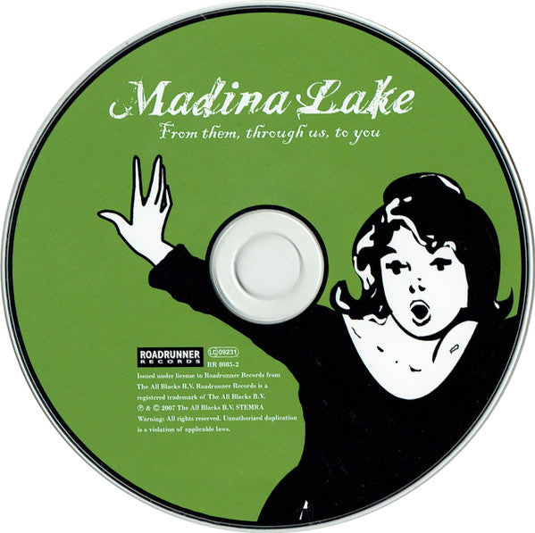 Madina Lake : From Them, Through Us, To You (CD, Album)