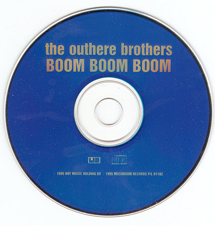 The Outhere Brothers : Boom Boom Boom (CD, Single)