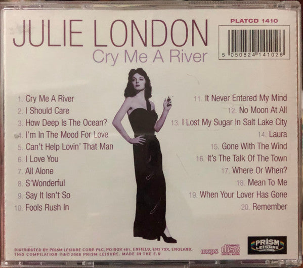 Julie London : Cry Me A River - 20 Original Recordings (CD, Comp)