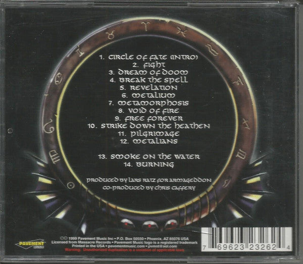 Metalium : Millennium Metal - Chapter One (CD, Album, Enh)
