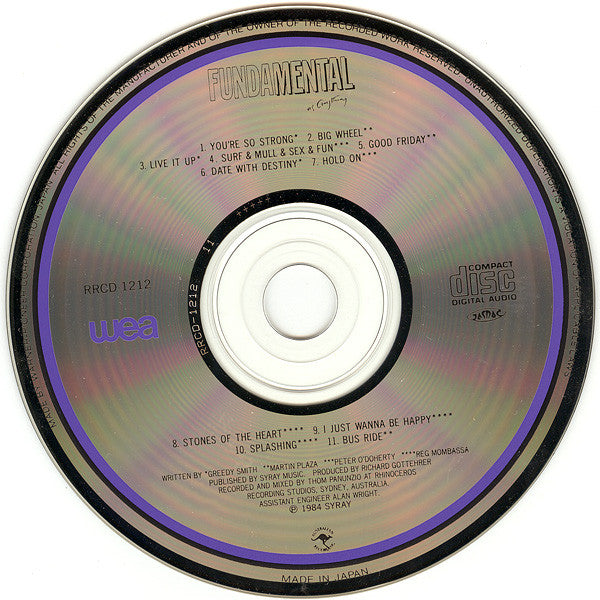 Mental As Anything : Fundamental As Anything (CD, Album)