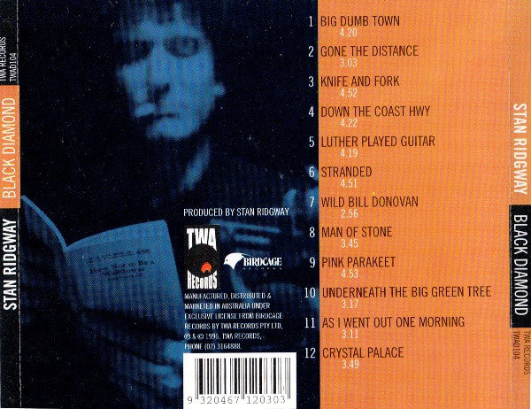 Stan Ridgway : Black Diamond (CD, Album)