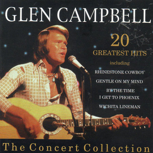 Glen Campbell : The Concert Collection (CD, Album, Comp)