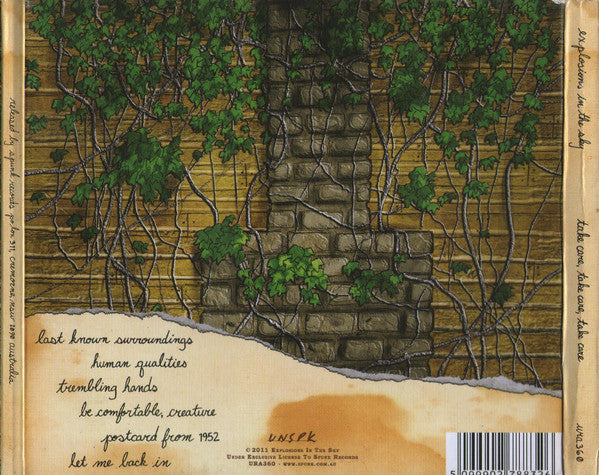 Explosions In The Sky : Take Care, Take Care, Take Care (CD, Album)