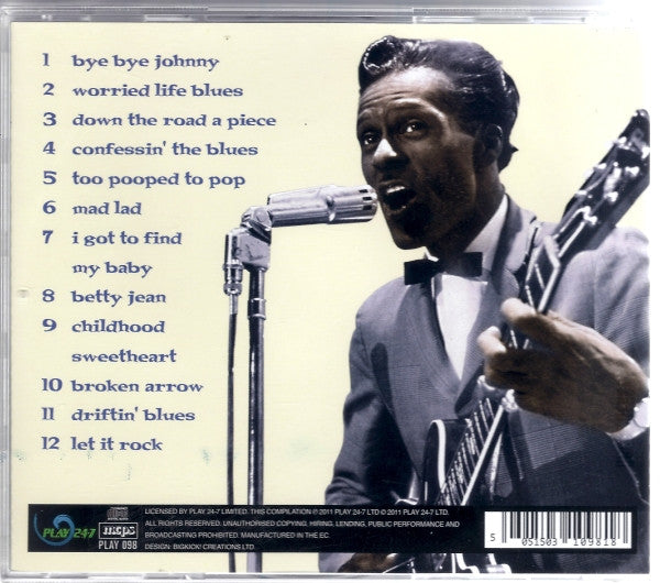 Chuck Berry : Rockin' At The Hops (CD, Album, RE)