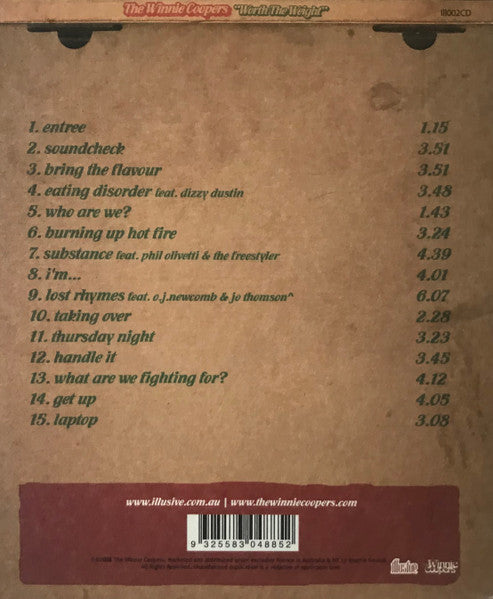 The Winnie Coopers : Worth The Weight (CD, Album)