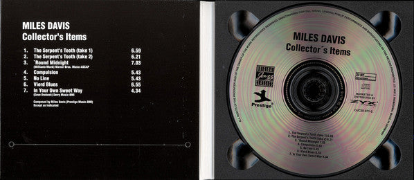 Miles Davis : Collectors' Items (CD, Album, RE, RM, Dig)