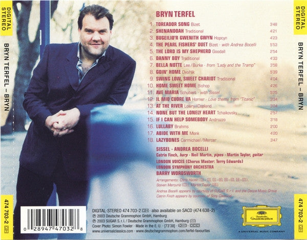 Bryn Terfel : Bryn (CD, Album)