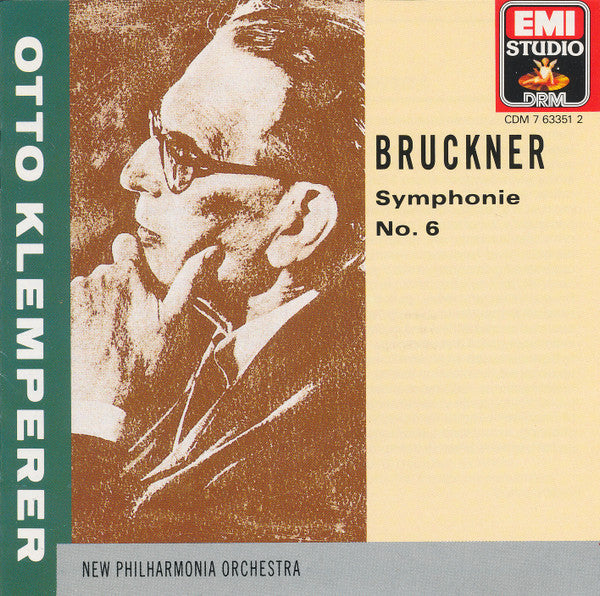 Anton Bruckner - Otto Klemperer, New Philharmonia Orchestra : Symphonie No. 6 (CD, Album, RE, RM)