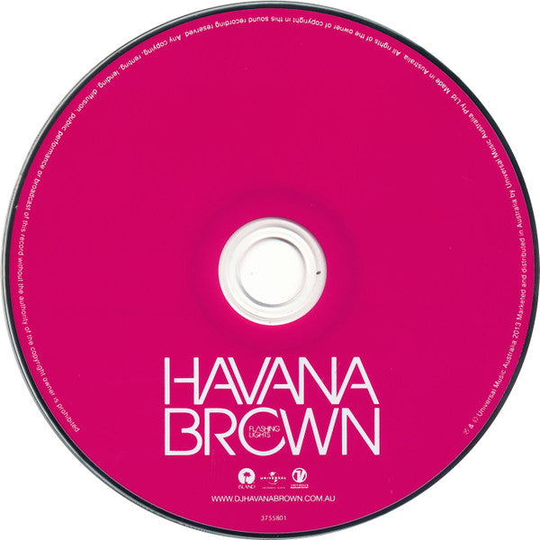 Havana Brown : Flashing Lights (CD, Album)