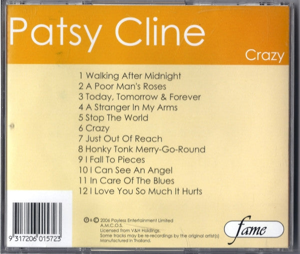 Patsy Cline : Crazy (CD, Comp)