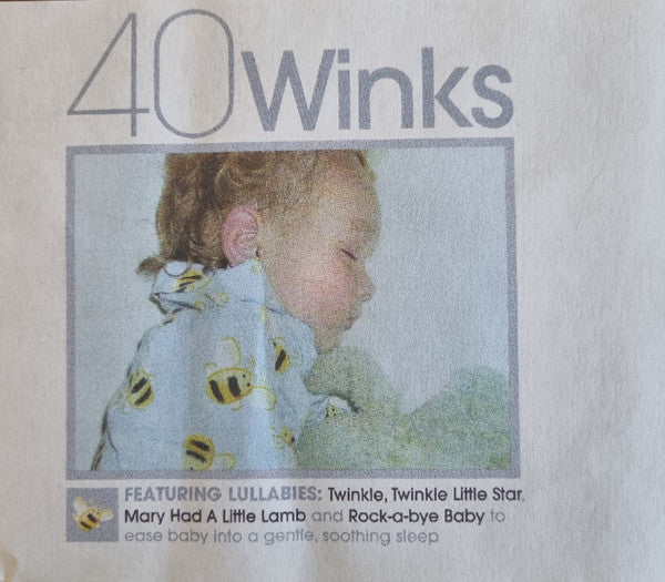 Sean O'Boyle, Wes Taylor* : 40 Winks (CD)