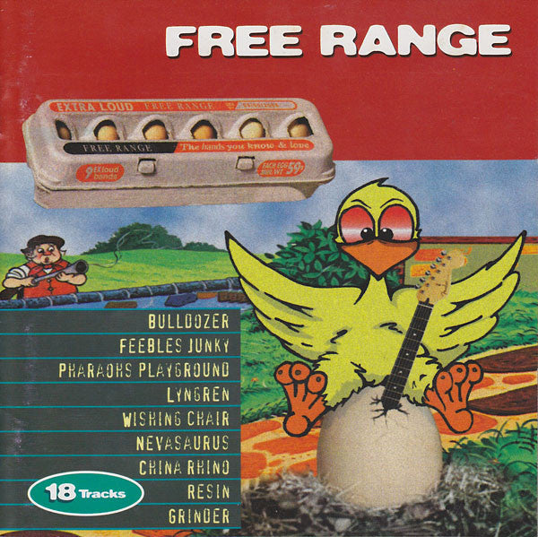 Various : Free Range: 9 Bands Bred In Queensland (CD, Comp)
