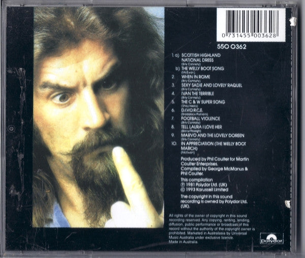 Billy Connolly : The Pick Of Billy Connolly (CD, Comp, RE)