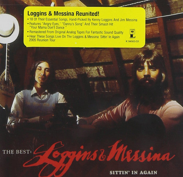 Loggins And Messina : The Best: Loggins & Messina Sittin' In Again (CD, Comp, RE)