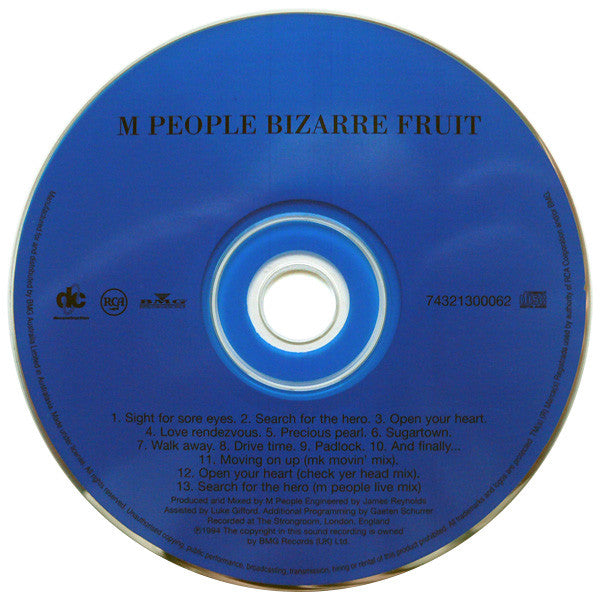 M People : Bizarre Fruit (CD, Album)