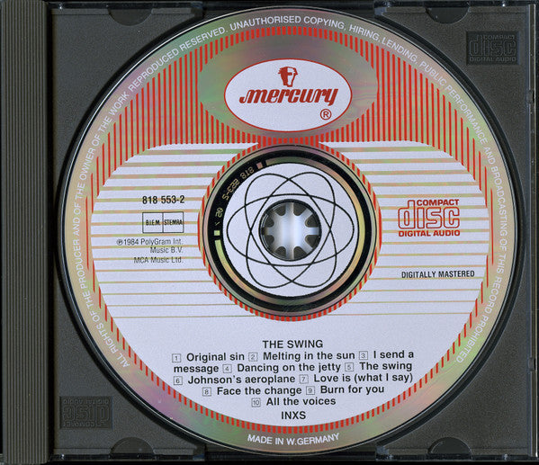 INXS : The Swing (CD, Album)