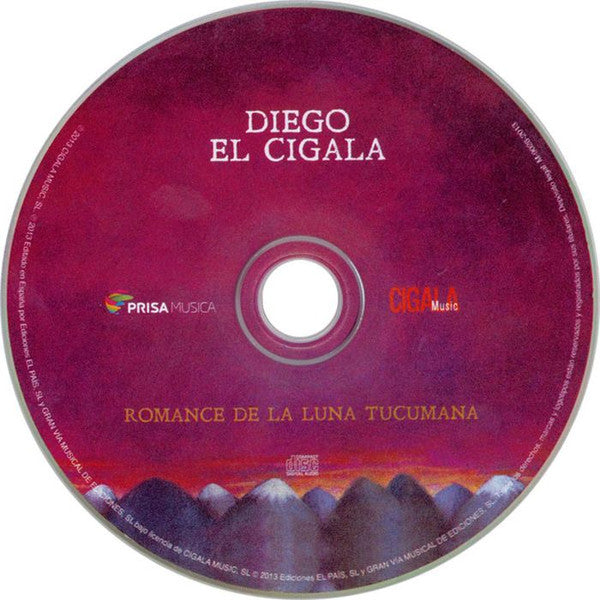 Cigala* : Romance De La Luna Tucumana (CD, Album)