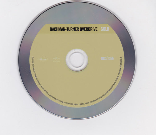 Bachman-Turner Overdrive : Gold (2xCD, Comp, RM)