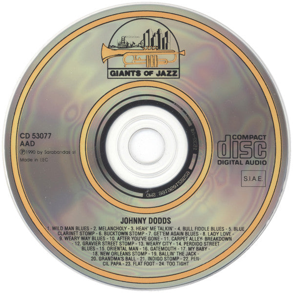 Johnny Dodds : The Myth Of New Orleans (CD, Comp)