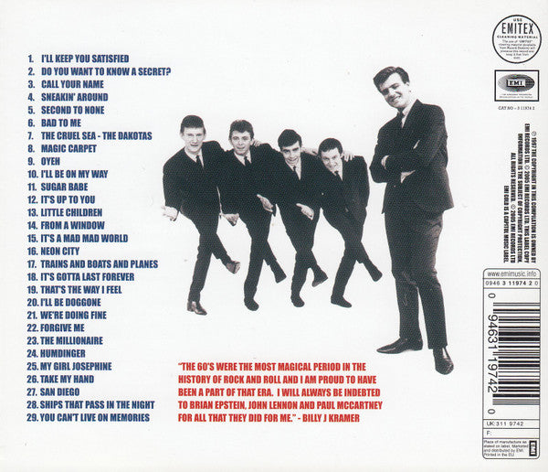 Billy J. Kramer : The Very Best Of (CD, Comp, Copy Prot., RE)