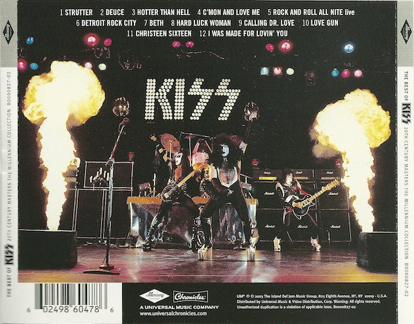 Kiss : The Best Of Kiss (CD, Comp, RM)