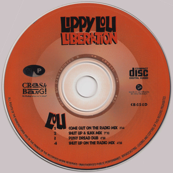 Lippy Lou : Liberation (CD, Single)