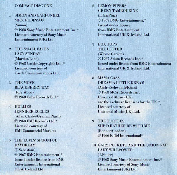 Various : The Summer Of Love Goes On (2xCD, Comp)