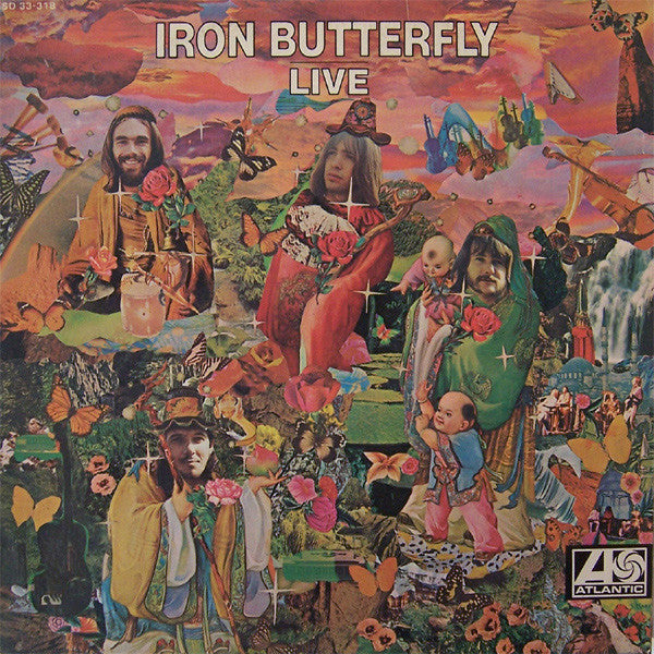 Iron Butterfly : Live (LP, Album, RE)