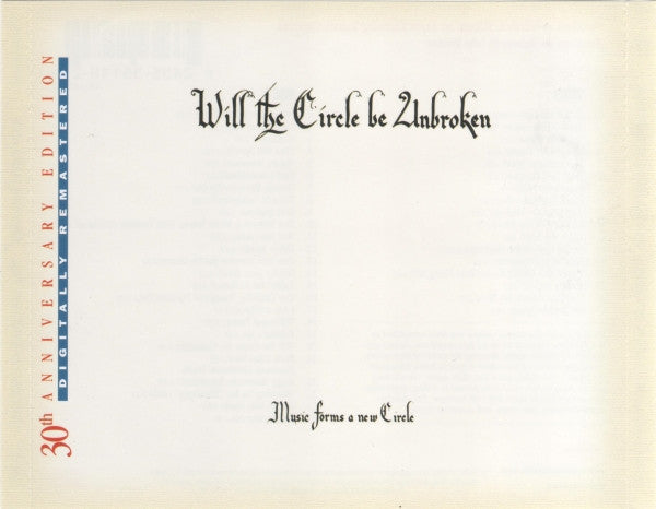 Nitty Gritty Dirt Band : Will The Circle Be Unbroken (2xCD, Album, RE, RM, 30t)