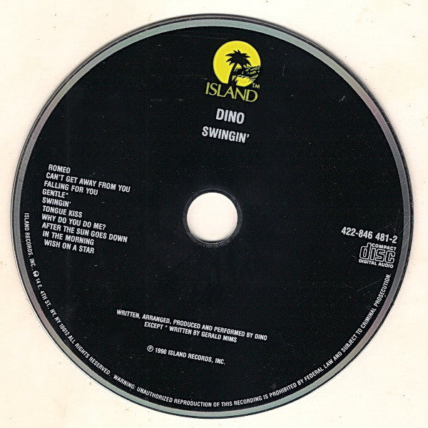 Dino (2) : Swingin' (CD, Album)