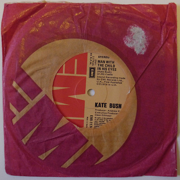 Kate Bush : The Man With The Child In His Eyes (7", Single)