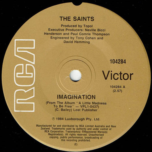 The Saints (2) : Imagination (7", Single)