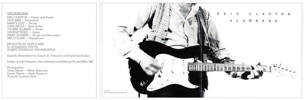Eric Clapton : Slowhand (CD, Album, RE, RM, Dis)