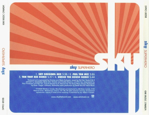 Sky (7) : Superhero (CD, Single)
