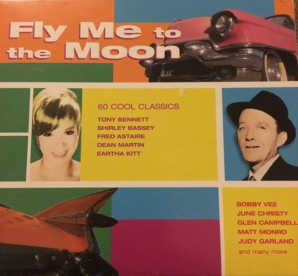 Various : Fly Me To The Moon - 60 Cool Classics (3xCD, Comp + Box)